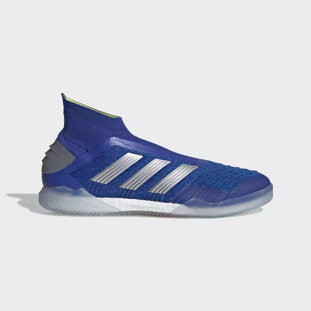Adidas Predator Tango 19+ Tenis De Futbol Azules Para Mujer (MX-62865)